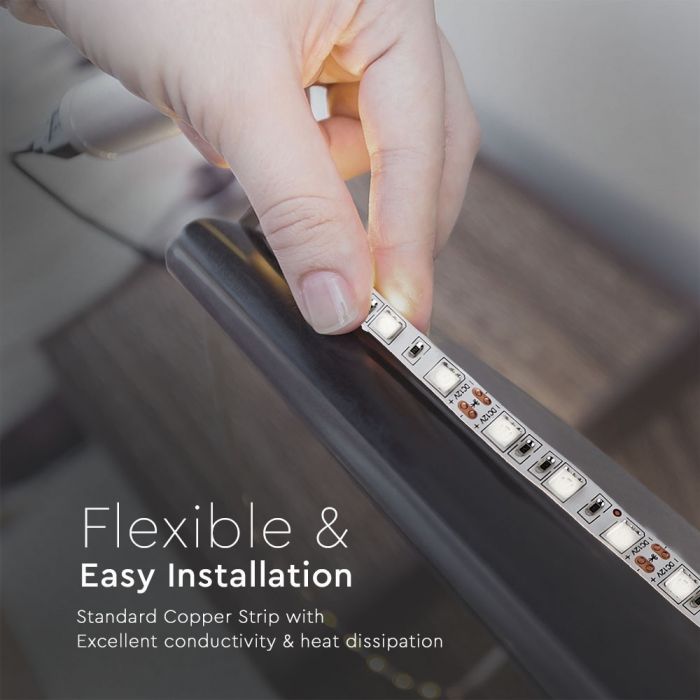 VT-5050 60 BANDE LED 10,8 W IP20 Rouleau : 5 m