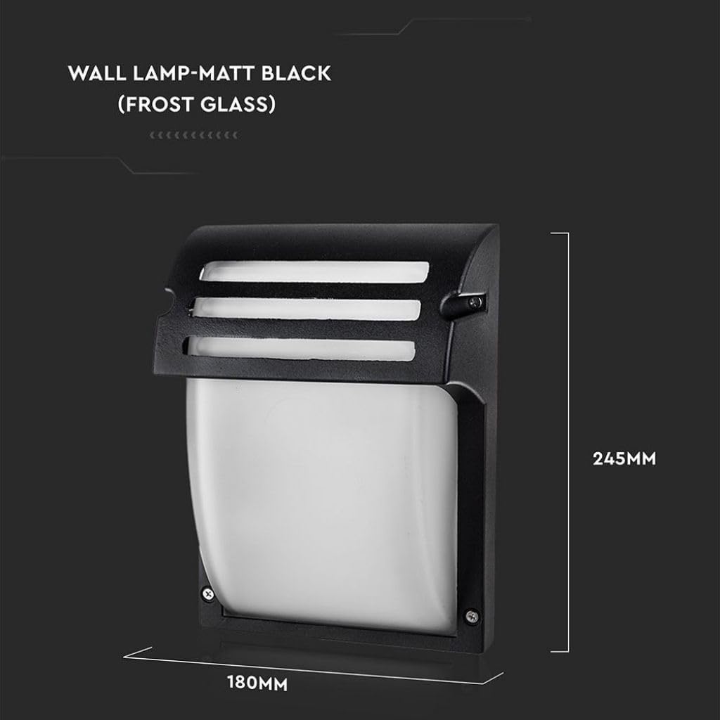 VT-754 WALL LAMP-MATT BLACK(FROST GLASS)