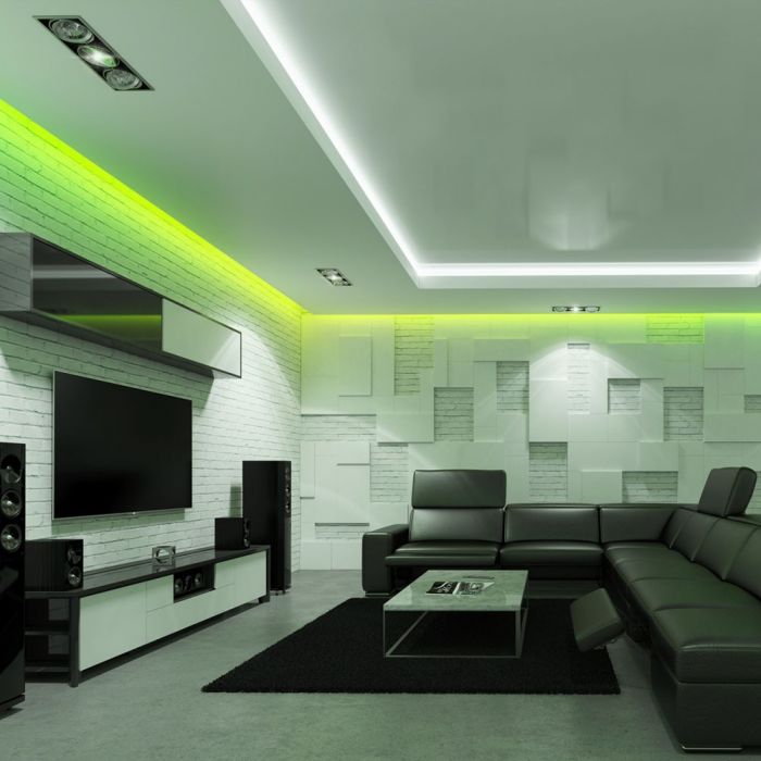 VT-5050 30 LED STRIP LIGHT  SET(EU PLUG) IP20 Roll:10M - 4.8W/m