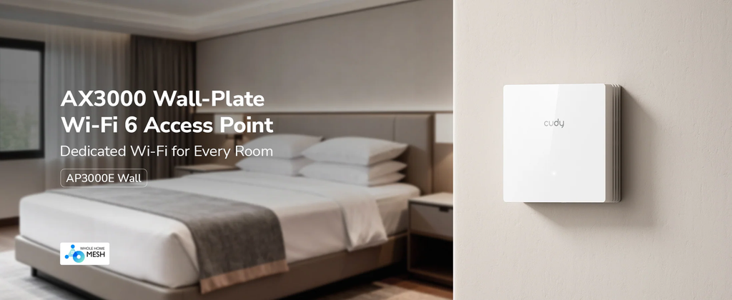 Cudy AP3000-Wall WiFi 6 Wall Mounted Access Point