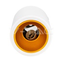 VT-978 APPLIQUE GU10 ROND BLANC