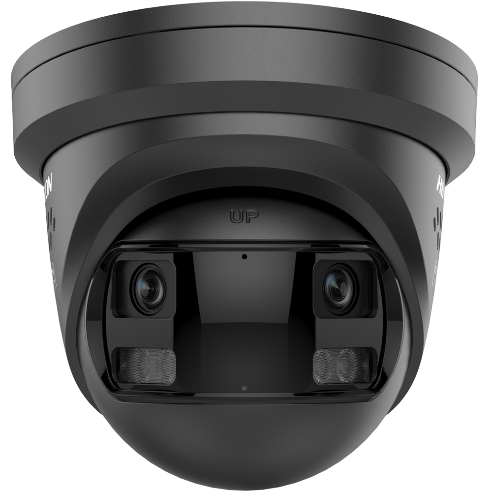 Hikvision DS-2CD2387G3P-LIS2UY/SL 8 MP Panoramique 180° ColorVu IP Camera Tourelle Reseau Fixe 2.8mm Noir
