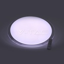 Plafonnier LED design VT-8501 65 W (diamètre : 500 mm) avec télécommande - CCT : 3 en 1 - Intensité variable