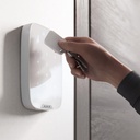Ajax KeyPad Plus, Clavier tactile sans fil avec lecteur RFID, Blanc, Battery: 4xAA batteries, Dimensions 165x113x20mm