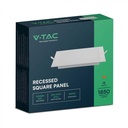 V-TAC VT-1807 18W INBOUWPANEEL VIERKANT 4000k
