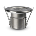 V-TAC VT-885 W Inbouwspot Nikkel LED 5W neutraal wit 4000K brandwerend IP65 dimbaar