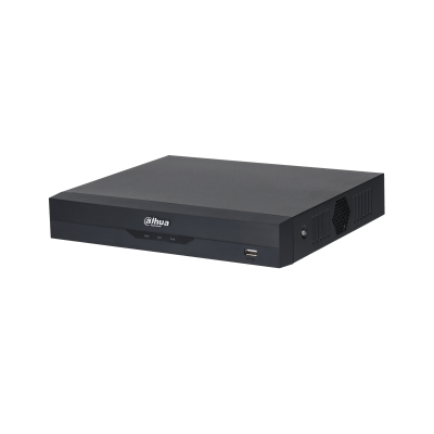 Dahua XVR5116HS-I3 WizSense DVR Penta-Brid HDCVI 16-kanaals 5M-N 1080P, 64 Mbps, compacte 1U, 1 HDD