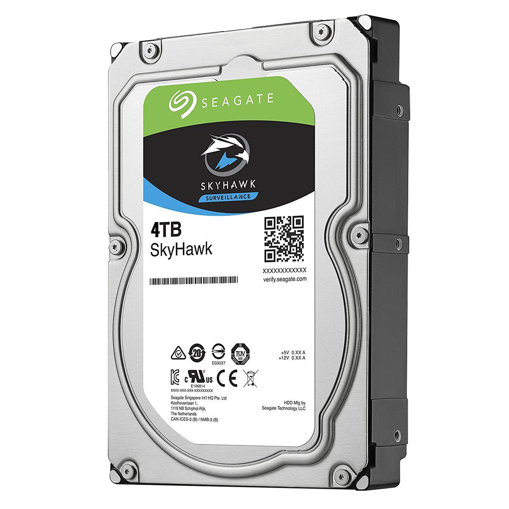 Seagate ST4000VX015 SkyHawk Hard Drive 4TB, SATA 6Gb/s, 64 MB