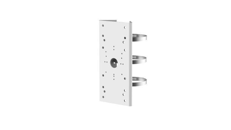 HIKVISION DS-1275ZJ-SUS Support de poteau vertical Dimension127 mm × 46 mm × 250 mm