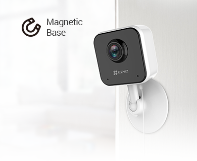 Caméra Wi-Fi intelligente EZVIZ CS-H1c Full HD 1080P - Vision nocturne 10 m - Audio bidirectionnel - Carte MicroSD