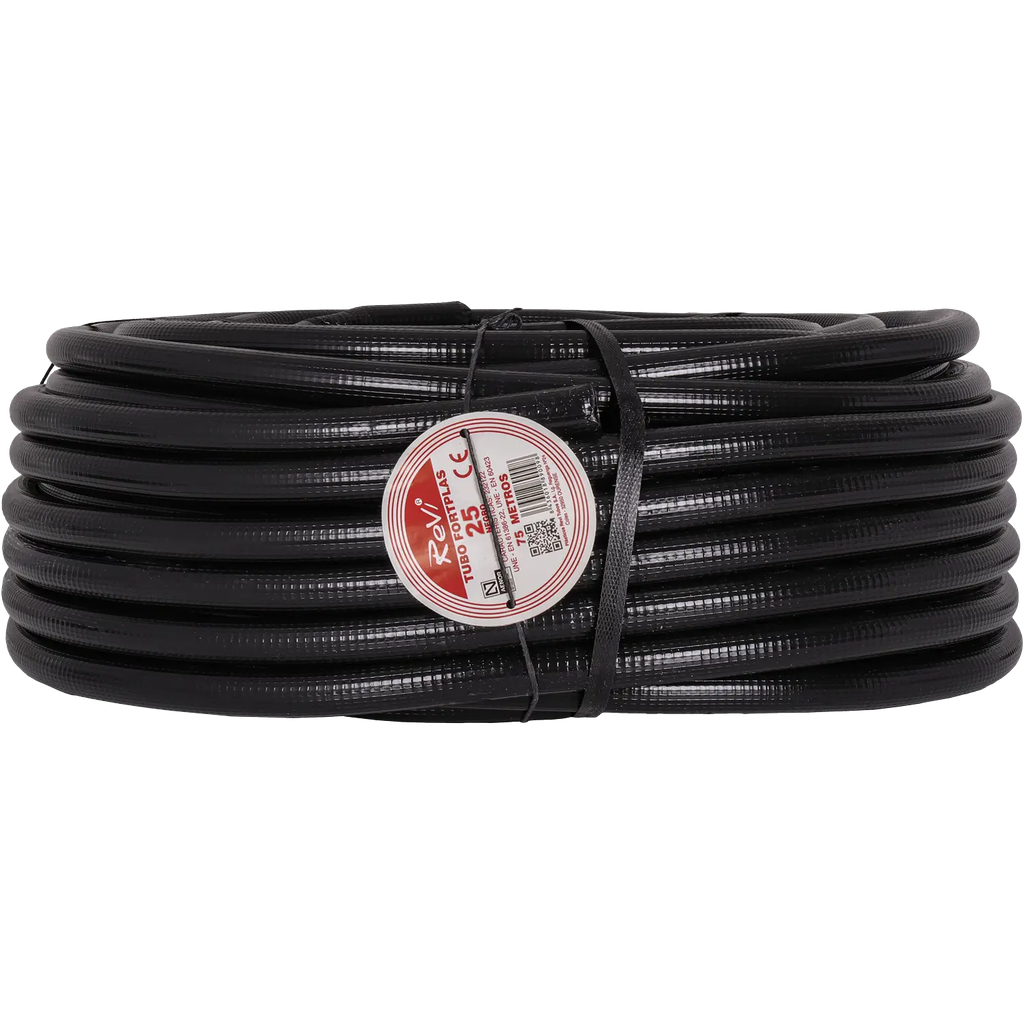 Ø 25 PP Gaine annelée 25 mm Avec FIL Bobine 75m