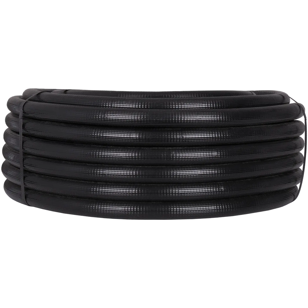 Ø 32 PP geribbelde buis 32 mm met trekdraad – rol van 50 m