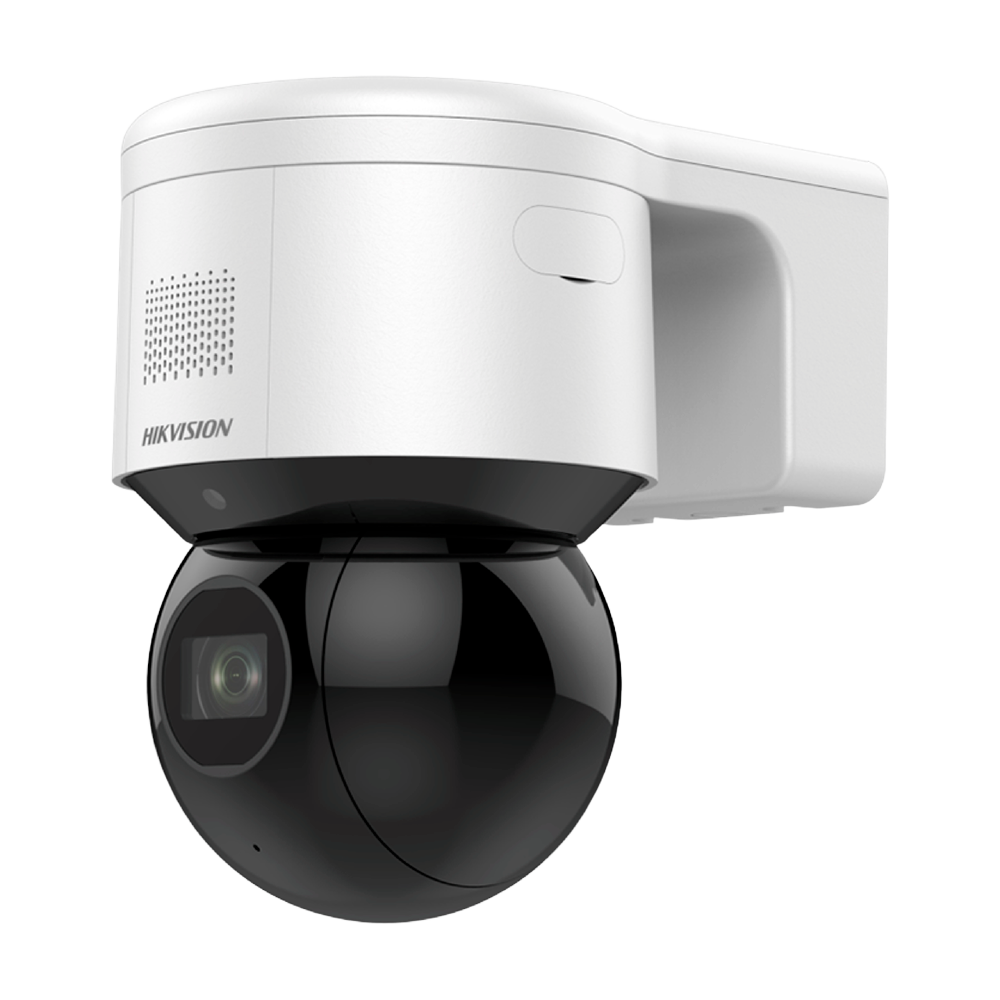 Hikvision DS-2DE3A404IWG-E/W 4 MP  Mini-PTZ zoom x4 IR Wi-Fi Aangedreven door DarkFighter
