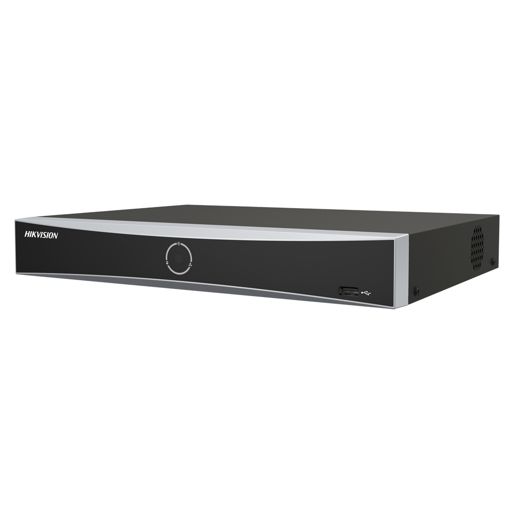 HIKVISION DS-7608NXI-K2 AcuSense NVR 8 channel IP camera up to 12MP Without POE - 2x SATA Hard Disk Support up to 2x10Tb