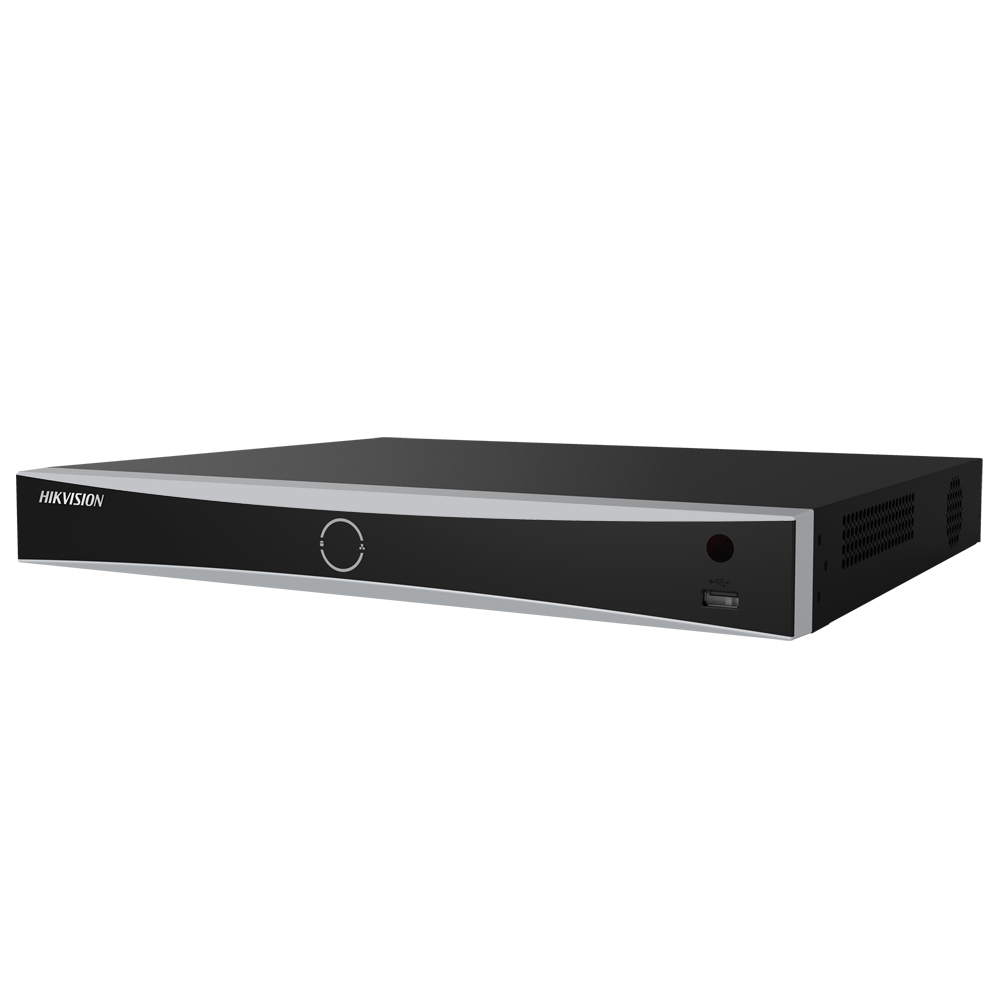 HIKVISION DS-7608NXI-I2/8P/S 8-ch 1U 8 POE AcuSense 4K NVR - Facial recognition, perimeter protection, motion detection 2.0