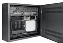 Armoire murale INTELLINET 19 pouces avec rails horizontaux 4U et verticaux 2U