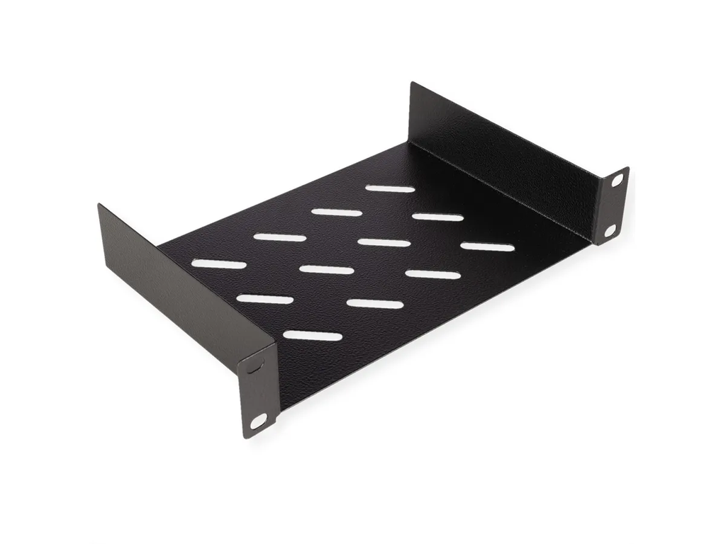 ROLINE 10-inch shelf 1 U, 150 T black