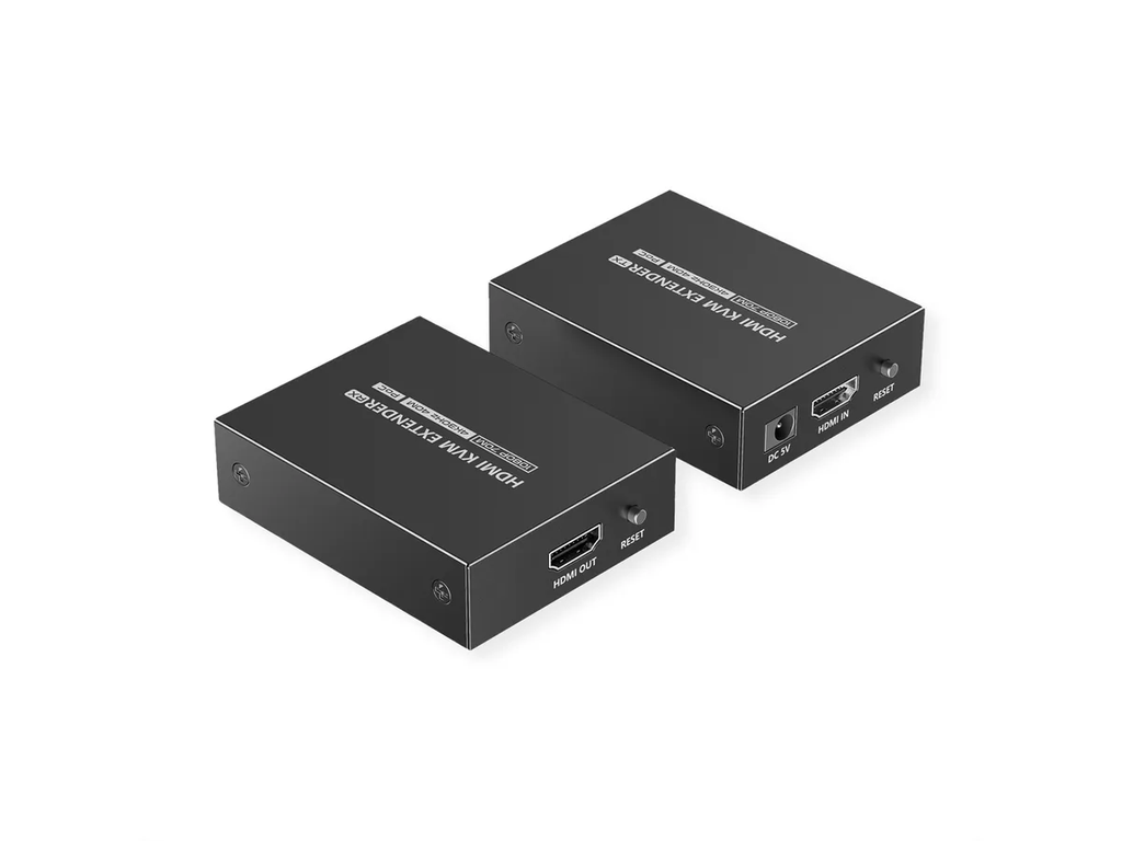 KVM-extender over Cat. 6/6A, HDMI, 4K - USB max. 40 m