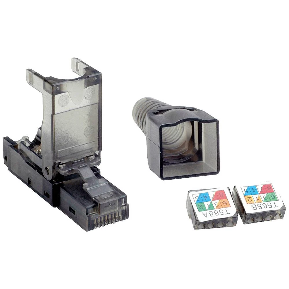 26.99.0370  connecteur RJ45 CAT.6(E) Male UTP ,  installable sans outil
