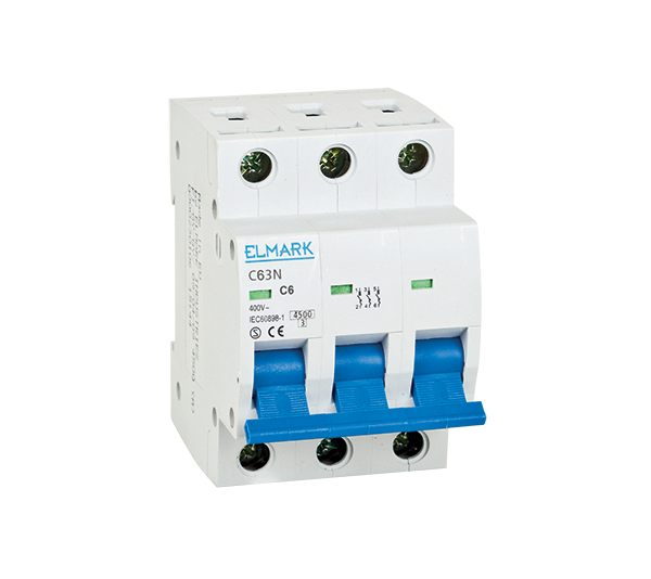 MINIATURE CIRCUIT BREAKER C63N/40A 3P CURVE C