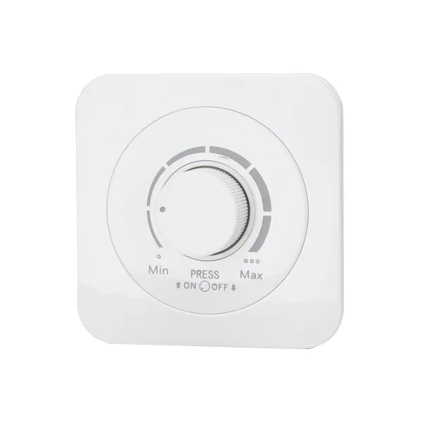 FLUSH-MOUNTED LED DIMMER SWITCH FUNCTION KEYS/ ROUND /WHITE