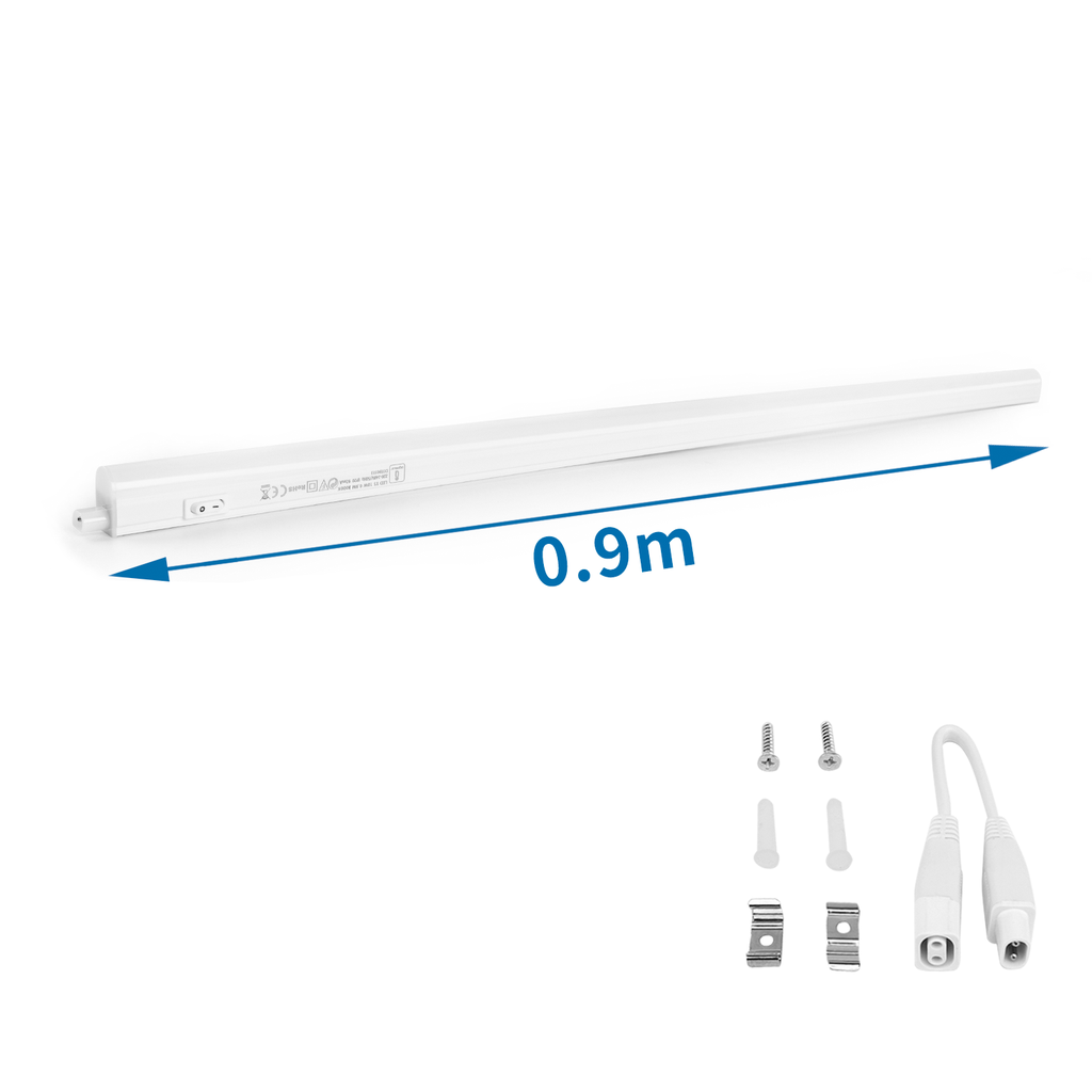 Aigostar LED T5 Armatuur 90cm 10W 230V L873*B22*H30mm
