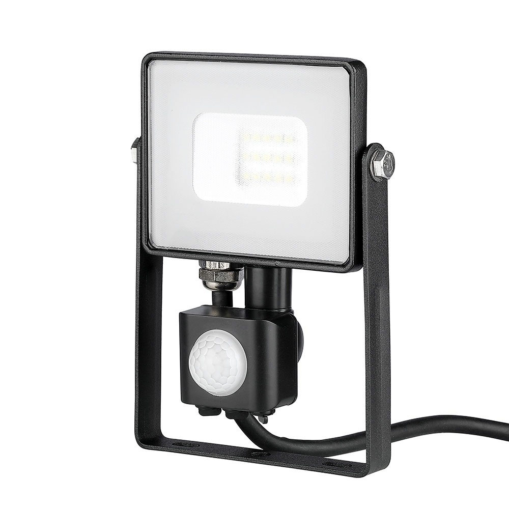Projecteur 98PRIME10SEN 10 W SMD avec capteur PIR et corps noir
