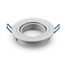 AIGOSTAR SPOT FITTING ROND WIT Maat: D91mm Uitsparing: Φ75mm Lamp: GU10&amp;MR16