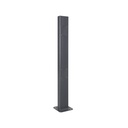 VK‑POLE‑1.5M‑G metalen paal van 1,5 meter in donkergrijs. 