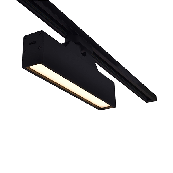  Railverlichting K30 4-lijns 12W 120° CCT zwart 28 cm x 12,7 x 4,2 cm