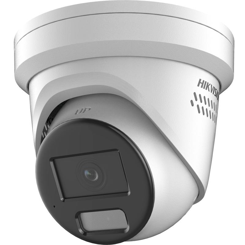 HIKVISION DS-2CD2347G2H-LISU/SL 4 MP Acusense ColorVu vaste 2,8 mm torenzwarte IP-camera - ingebouwde audio