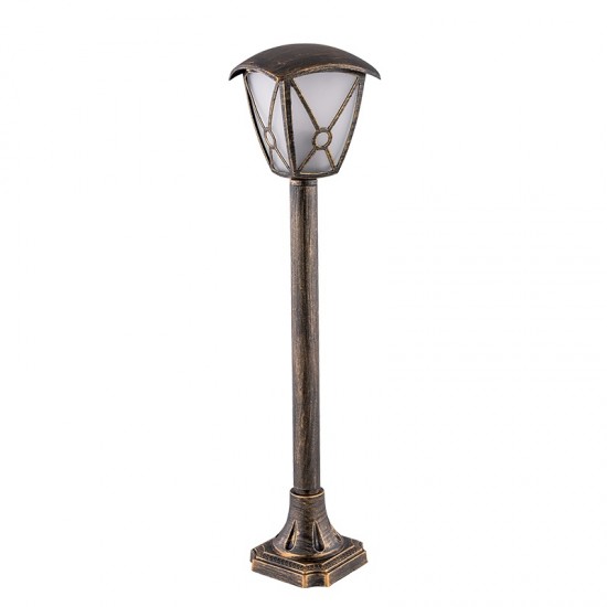 Lampe de jardin ELMARK NICK, E27, IP44, vieil or, 96505F/AB,