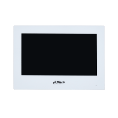 Moniteur d'intérieur IP et Wi-Fi DAHUA VTH2622G-W 2 fils, écran tactile 7 pouces, 2 fils, 48 V, installation série