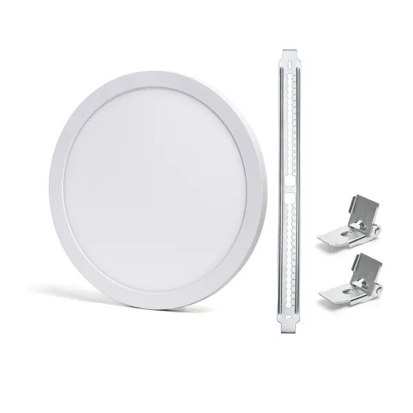Panneau LED réglable AIGOSTAR 18 W CCT - Ф55-175 mm/217 mm, montage encastré et en surface