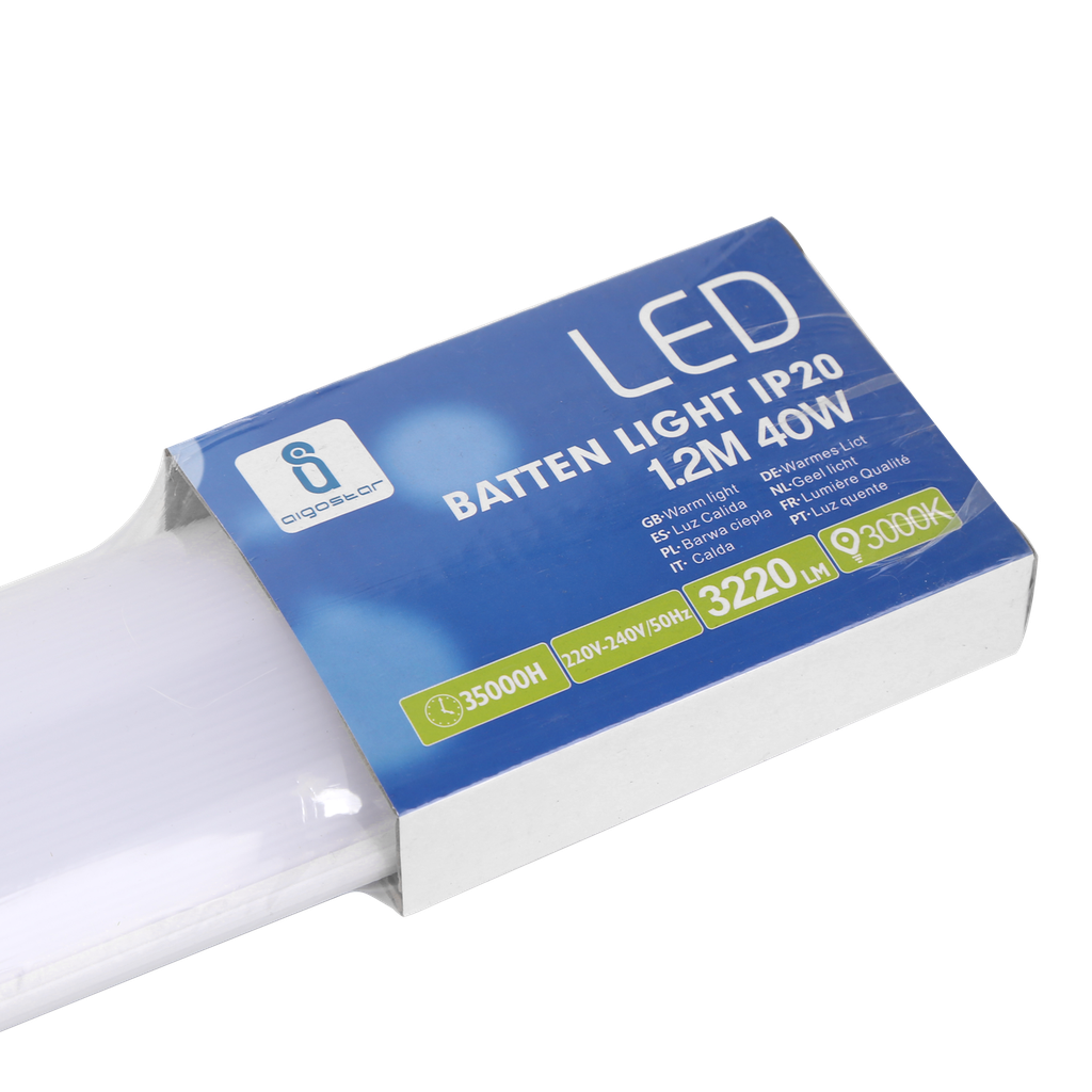 Grille LED AIGOSTAR 40 W - 120 cm IP20