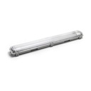 AIGOSTAR LED waterdichte lampfitting 60cm met ledbuis 2x9W IP65