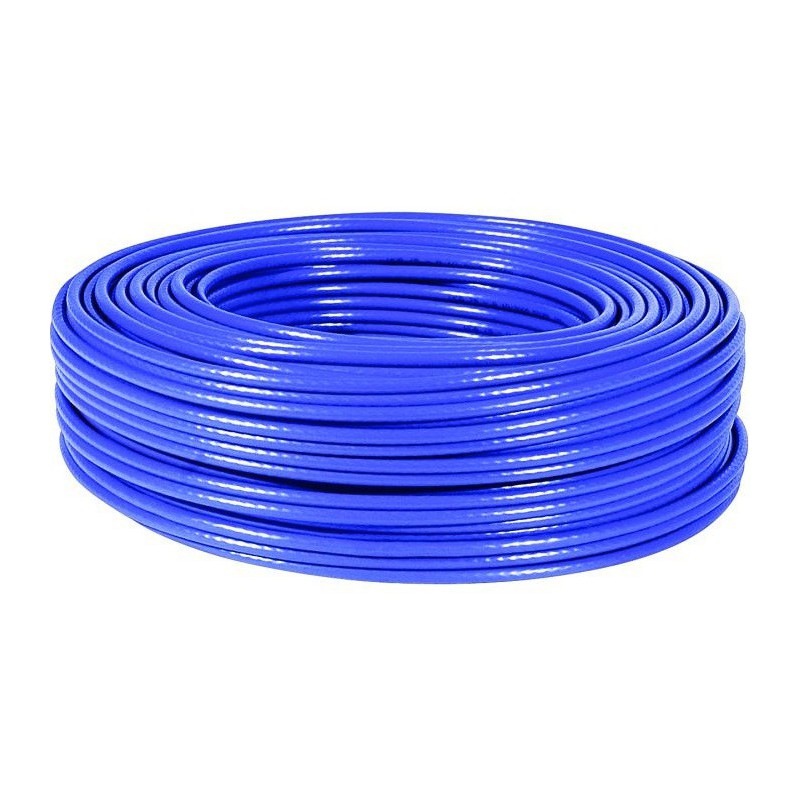 150m CAT6-UTP Hikivision DS-1LN6-UE-W(Blue)  Câble réseau Bleu - PVC (cuivre massif, 0,53 mm, CM)