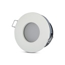AIGOSTAR CS18 GU10 FITTING ROND WIT IP44 - Ø75 mm - 84mm x 38mm