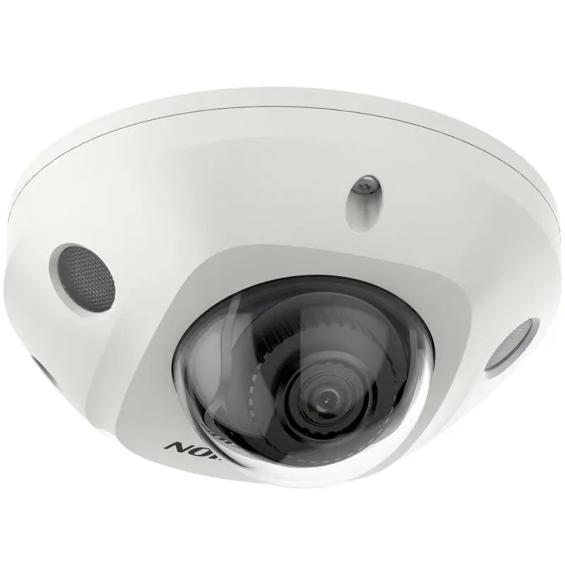 HIKVISION DS-2CD2583G2-LI2U (2,8 mm) 8 MP Acusense Smart Hybrid Light Fixed Mini Dome Netwerkcamera Audii In/uit