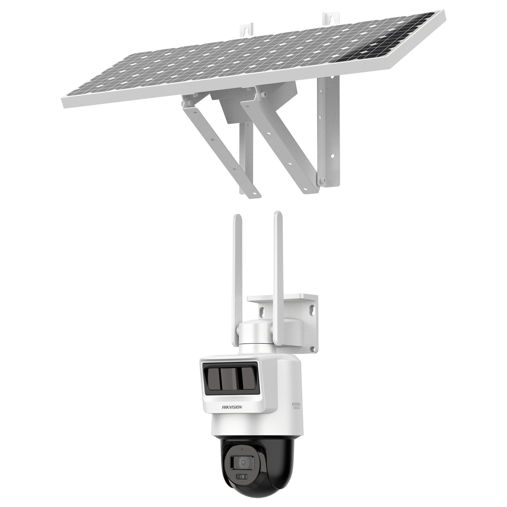 HIKVISION DS-2DE2C400IWG-K/4G/C05S10(2.8mm) PAN TILT IP camera, 4MP, 4G, 2.8mm, IR 30m, Audio, PIR+Radar, Solar panel, Battery