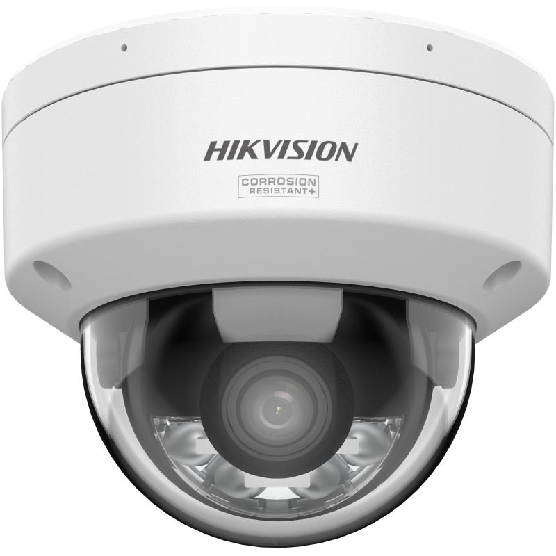 Hikvision DS-2CD2187G3-LIS2UY(2.8mm) 8MP Smart Hybrid Light met ColorVu WDR Mini Dome Netwerk Camera met vaste lens, IR en wit licht, IP67, IK10, 2,8 mm, audio I/O, alarm I/O,ingebouwde dual microfoon, NEMA 4X,AI ISP