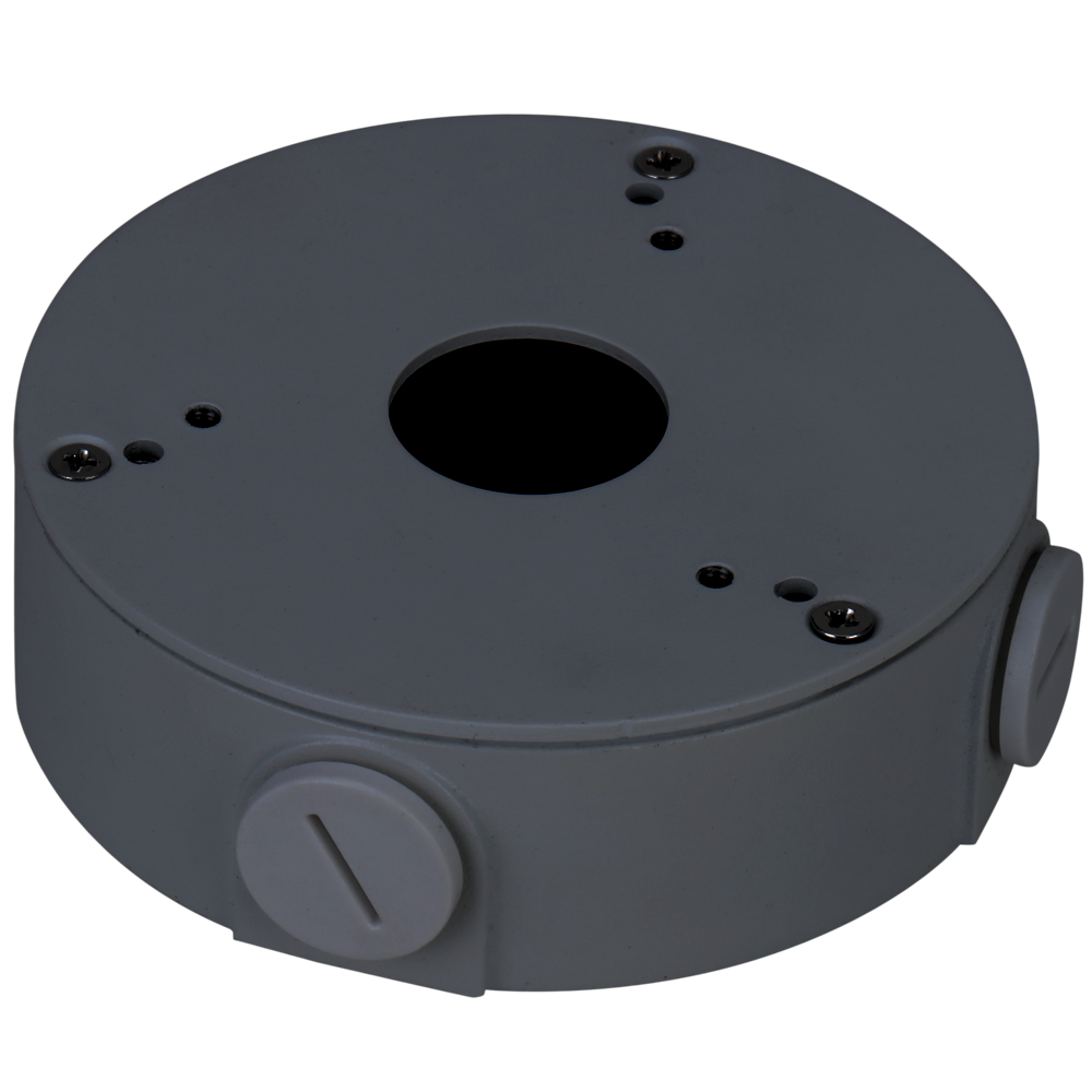 DAHUA PFA13G-B - Aansluitdoos Zwart voor domecamera's - Aluminium - Φ111,6 mm × 36,0 mm 