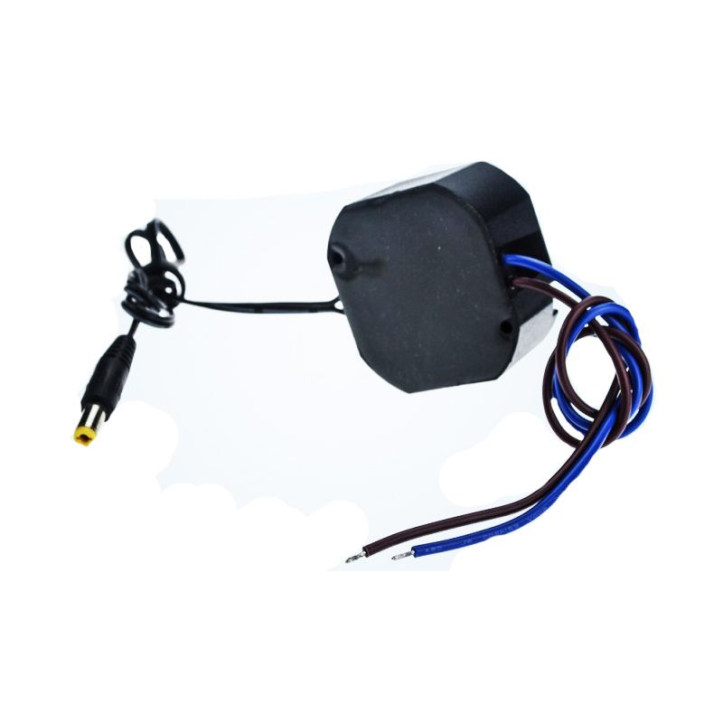 DC1210 Mini waterdichte voeding 12V / 1A - 50 x 48 x 25 mm gestabiliseerd IP67 voor camera