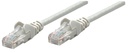 U/UTP - Cat6 Certified Indoor IP Network Patch Cord, CU, White PVC, RJ45 (5-10-20-30-50m)