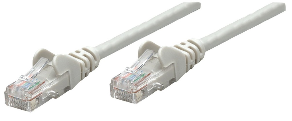 INT Patch Cord Cat6-(2-10-20-30-50m) Certified, CU, U/UTP, PVC, RJ45, Gray