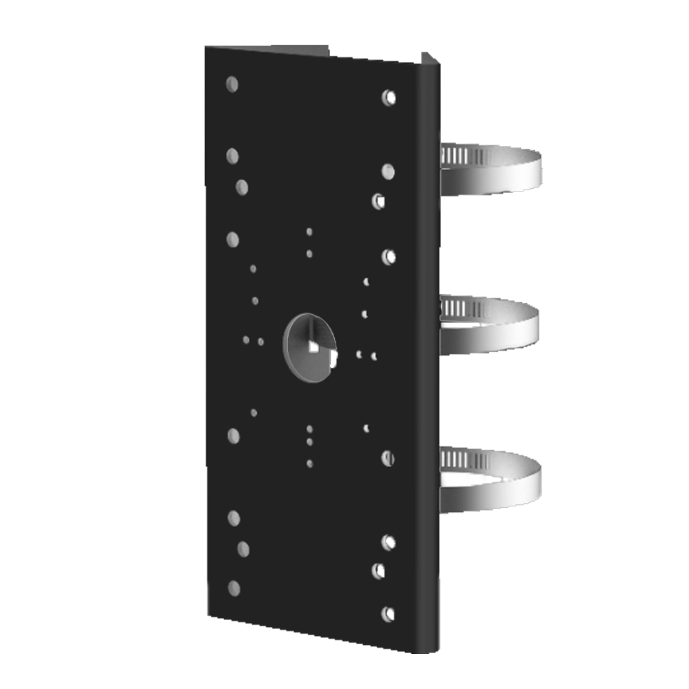 HIKVISION  DS-1275ZJ-SUS-BLACK Vertical pole mount Dimension127 mm × 46 mm × 250 mm