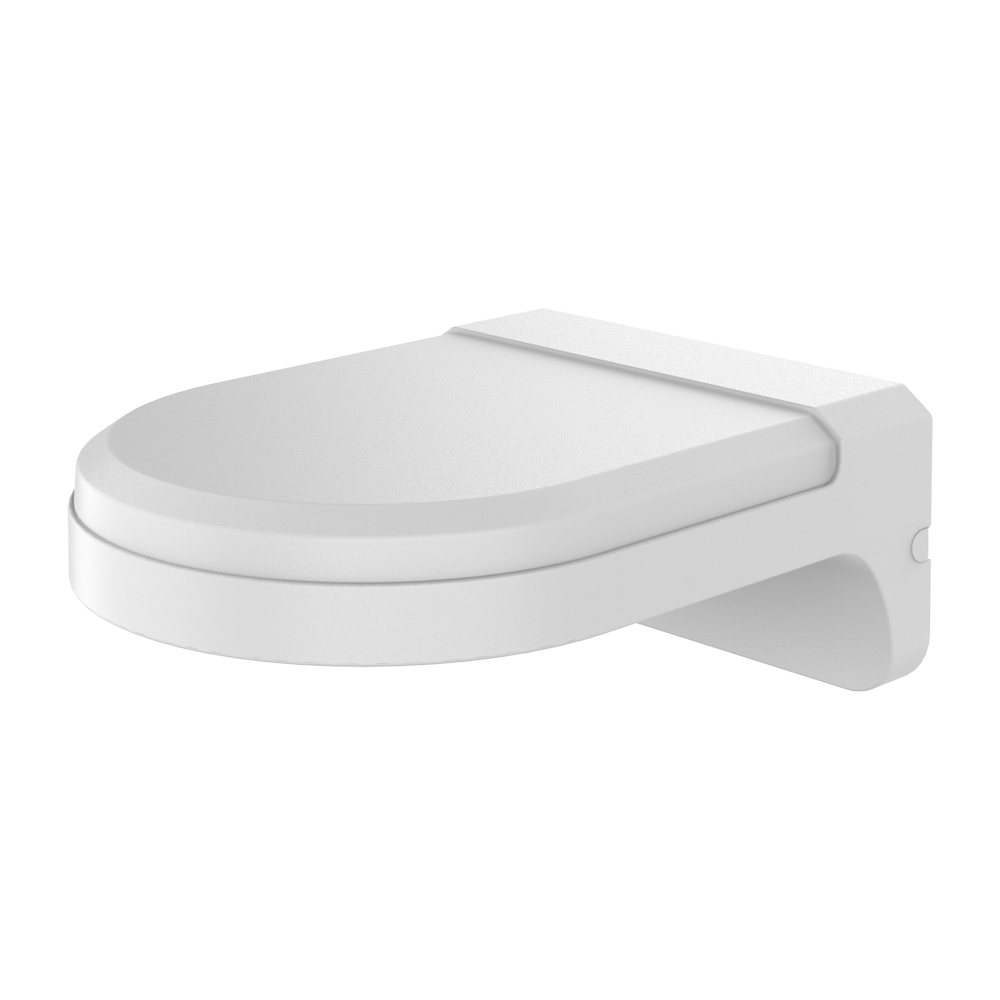 HIKVISION DS-220AZJ-130-WA Wall mount Bracket for Dome and Turret Camera small one holes group 1-7 white