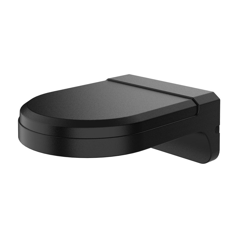 HIKVISION DS-220AZJ-130-WA Muurbeugel voor dome- en turretcamera's, klein, één gat, groep 1-7, Zwart