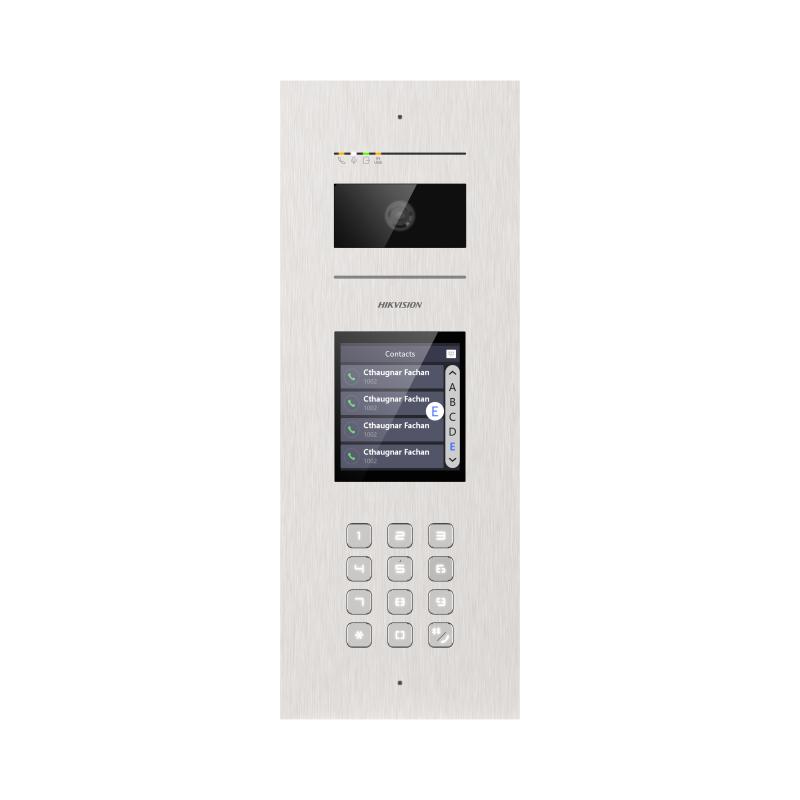 Hikvision DS-KD7003EY-S2  Platine de rue HD 2 fils Grand Immeuble