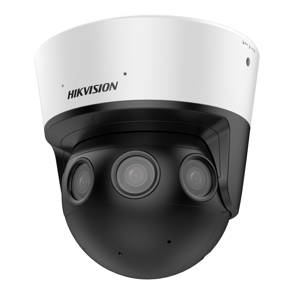 Hikvision DS-2CD6944G1-IHSUY camera view IP 16MP 180° PanoVu 4x Objectif 2.8mm